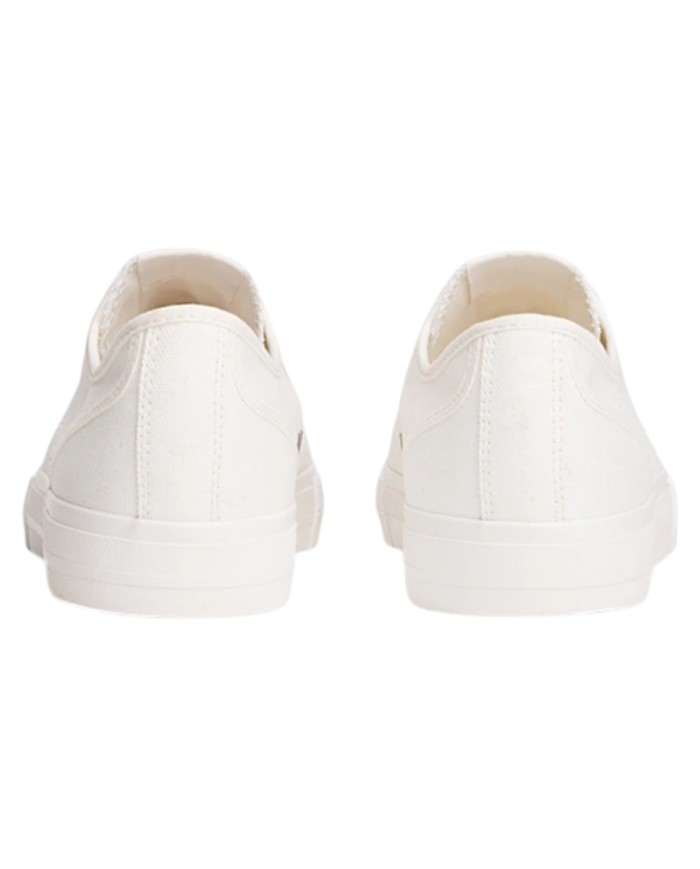 Sneakers Uomo Tommy Hilfiger Archive Vulc Y2K In Cotone  Ecru White