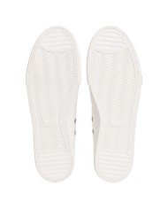 Sneakers Uomo Tommy Hilfiger Archive Vulc Y2K In Cotone  Ecru White