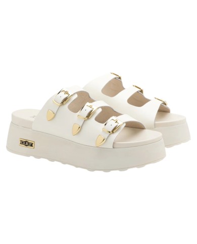 Sandalo Donna Cult Janis Sandal Leather Off White