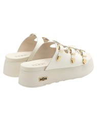 Sandalo Donna Cult Janis Sandal Leather Off White