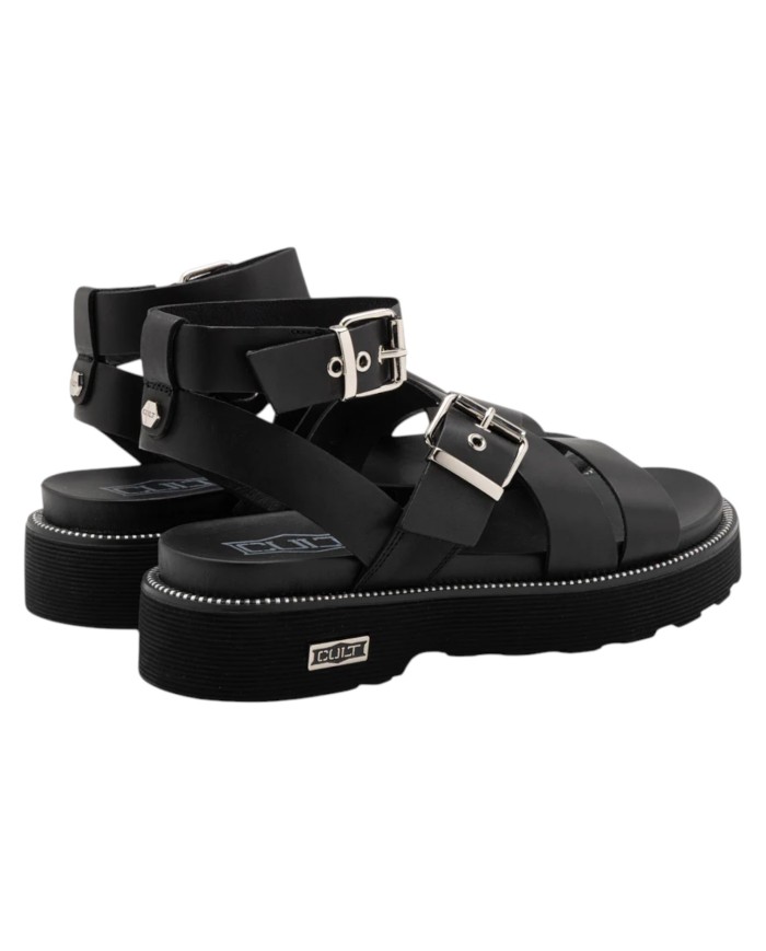 Sandalo Donna Cult Ziggi Sandal Leather Black