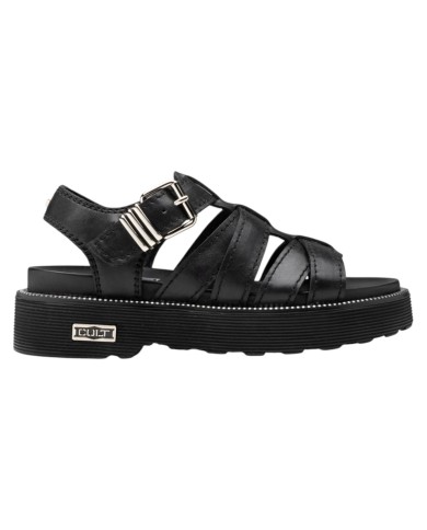Sandalo Donna Cult Ziggi Sandal 4775 Leather Black
