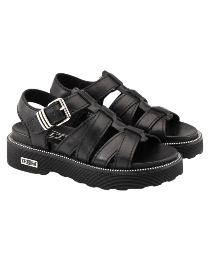 Sandalo Donna Cult Ziggi Sandal 4775 Leather Black