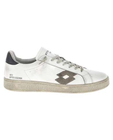 Sneaker Uomo Lotto Leggenda Autograph Legend 5 White Warm Gray