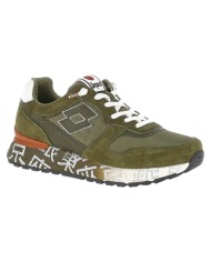 Sneaker Uomo Lotto Leggenda Tokyo Ginza Shared Dark Olive / Martini Olive