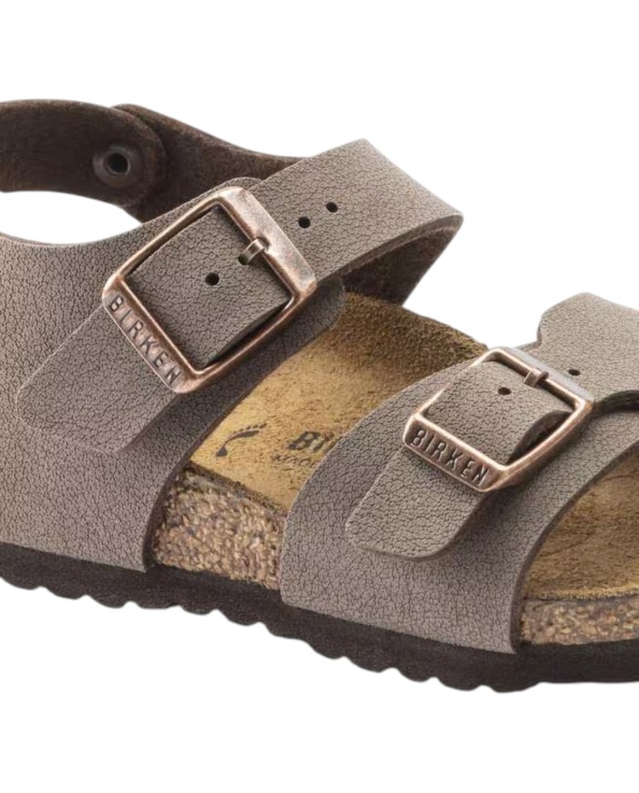 Sandalo Bimbo Birkenstock New York Kids BS  Mocca Regular
