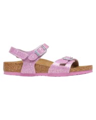 Sandalo Bambina Birkenstock Rio As Kids Cosmic Sparkle Lavander