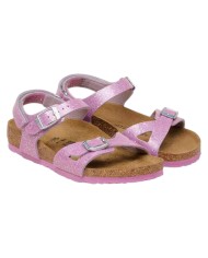 Sandalo Bambina Birkenstock Rio As Kids Cosmic Sparkle Lavander