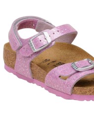 Sandalo Bambina Birkenstock Rio As Kids Cosmic Sparkle Lavander