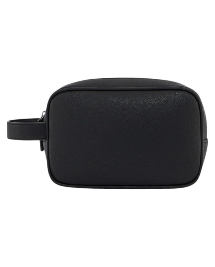 Pochette Uomo Armani Exchange Line Logo Leather Black