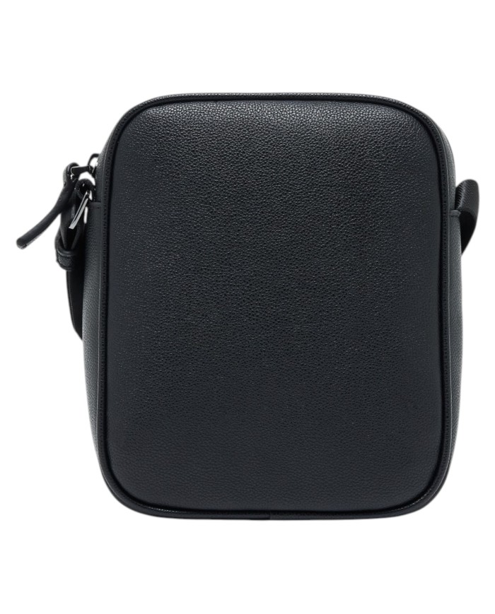 Borsello Uomo Armani Exchange Line Logo Leather Black