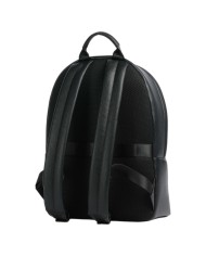 Zaino Uomo Armani Exchange Stripes Logo Leather Black