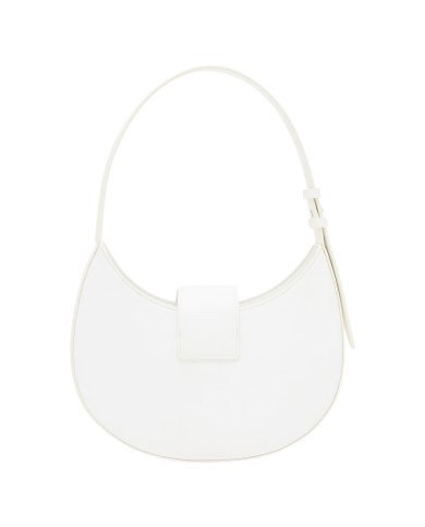Borsa Donna Armani Exchange Hobo A X Metal Logo Leather White