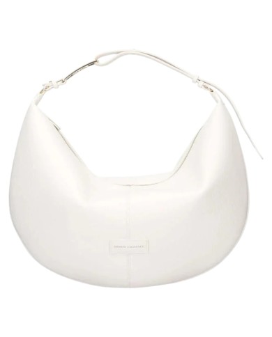 Shopper Donna Armani Exchange Spallina Regolabile Fibbia A X Logo Leather White