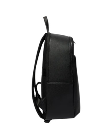 Zaino Uomo Armani Exchange Line Logo Leather Black