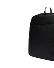 Zaino Uomo Armani Exchange Line Logo Leather Black