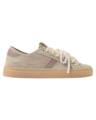 Sneakers D.a.t.e. Donna Tender Bow Suede Beige