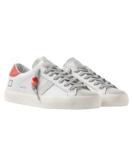 Sneakers D.a.t.e. Donna Hill Low Calf White Coral