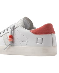Sneakers D.a.t.e. Donna Hill Low Calf White Coral