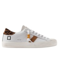 Sneakers D.a.t.e. Donna Hill Low Calf White Leopard