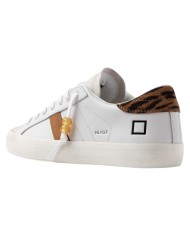 Sneakers D.a.t.e. Donna Hill Low Calf White Leopard