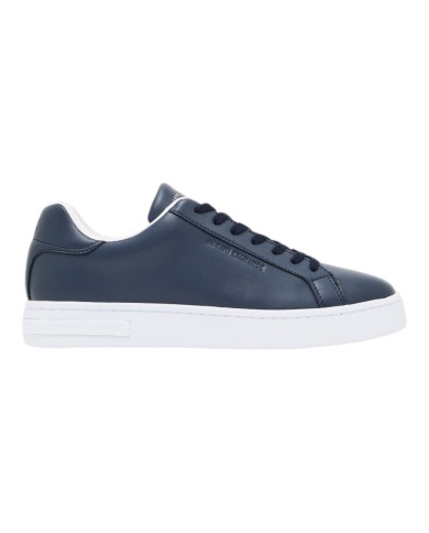Sneaker Uomo Armani Exchange Basic Leather Navy Blue