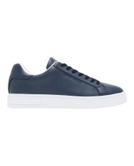 Sneaker Uomo Armani Exchange Basic Leather Navy Blue