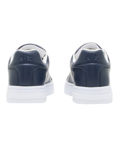 Sneaker Uomo Armani Exchange Basic Leather Navy Blue