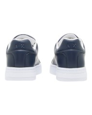 Sneaker Uomo Armani Exchange Basic Leather Navy Blue