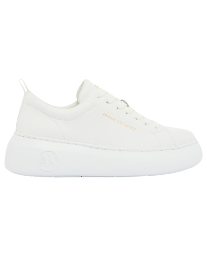 Sneakers Armani Exchange Donna Chunky Leather Optical White