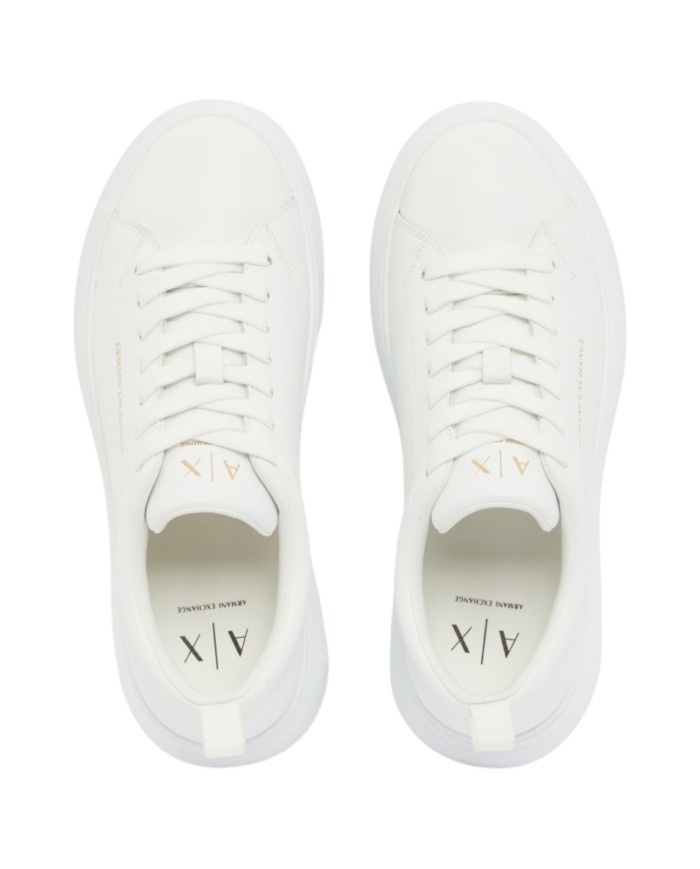 Sneakers Armani Exchange Donna Chunky Leather Optical White