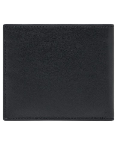 Portafoglio Armani Exchange Uomo Line Logo Portacarte Leather Black