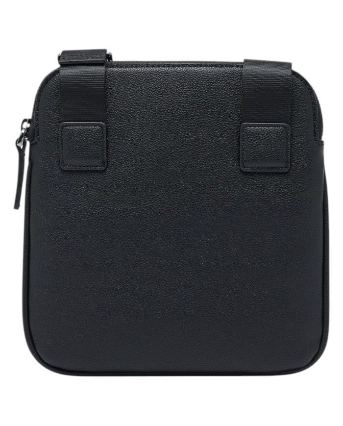 Borsello Armani Exchange Uomo Line Logo Leather Black