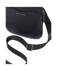 Borsello Armani Exchange Uomo Line Logo Leather Black