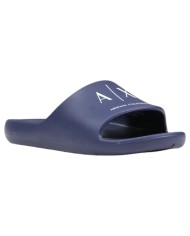 Ciabatte Armani Exchange Uomo A X Logo Slides Deep Navy