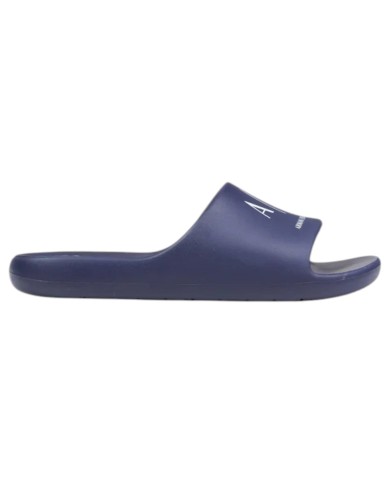 Ciabatte Armani Exchange Uomo A X Logo Slides Deep Navy