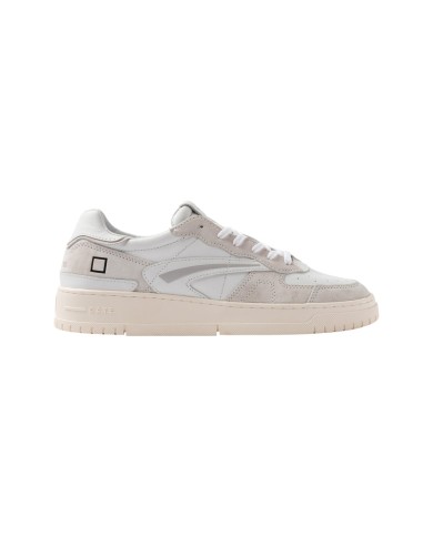 Sneakers Date Uomo Torneo Pure Basic Leather Suede White