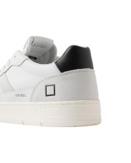 Sneakers Date Uomo Couìrt 2.0 Basic Leather Suede White Black