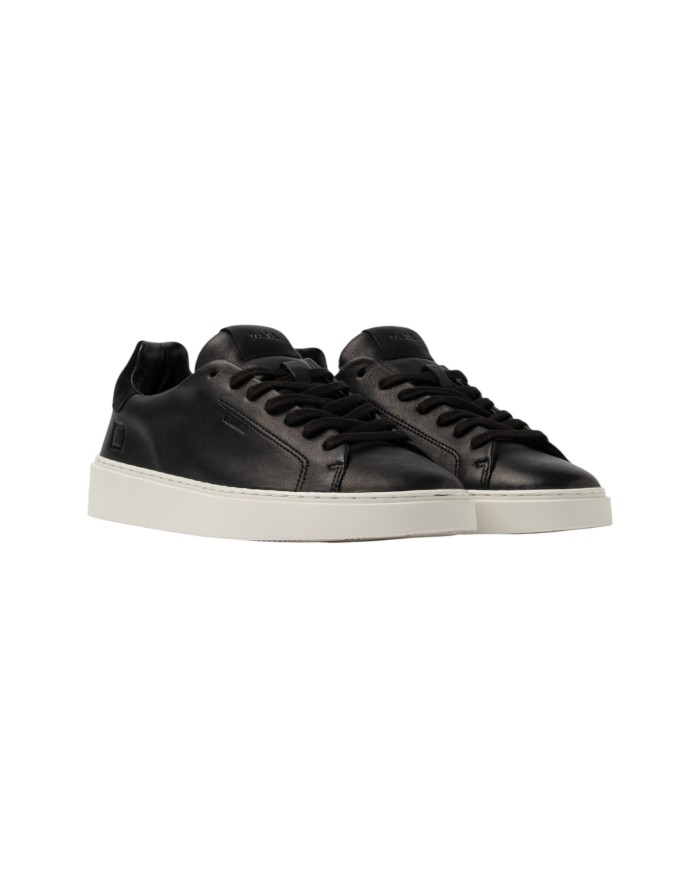 Sneakers Date Uomo Levante Leather Nappa Soft Black