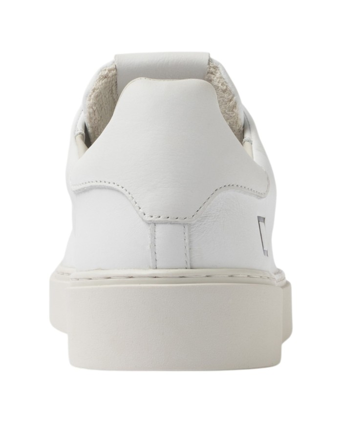 Sneakers Date Uomo Levante Calf Leather White