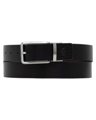 Cintura Uomo Armani Exchange Reversibile Leather Black Brown