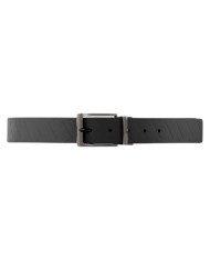 Cintura Uomo Armani Exchange Embossed Logo Leather Black