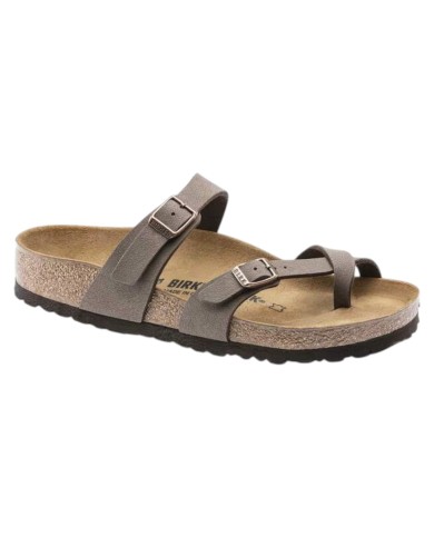 Sandalo Donna Birkenstock Mayary Infradito Birko Flor Nubuck Mocca