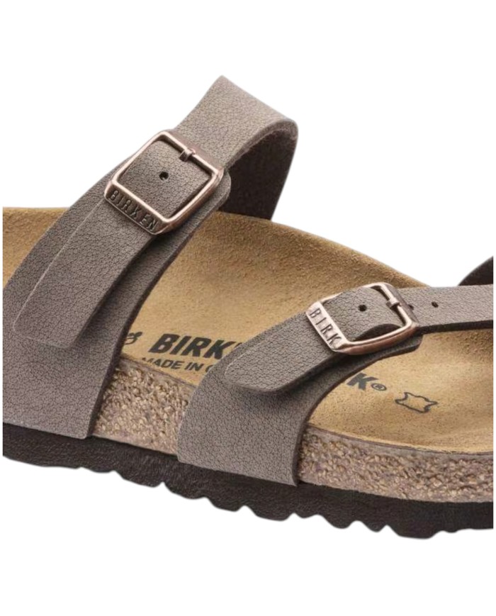 Sandalo Donna Birkenstock Mayary Infradito Birko Flor Nubuck Mocca