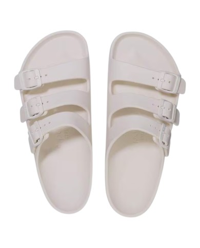 Sandalo Donna Birkenstock Unisex Florida III Eva Pap Flex PLatform Eggshel White