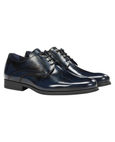 Stringata Uomo Fluchos Arthur F1931 Leather Florentick Marino Blui