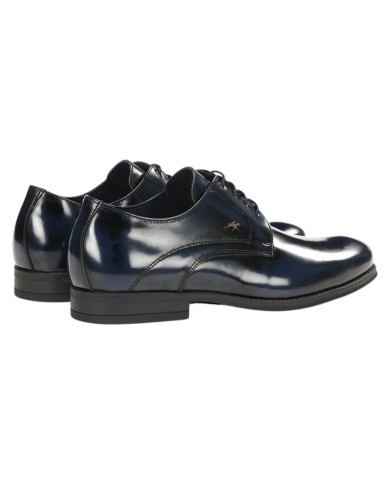 Stringata Uomo Fluchos Arthur F1931 Leather Florentick Marino Blui