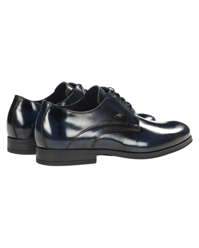 Stringata Uomo Fluchos Arthur F1931 Leather Florentick Marino Blui