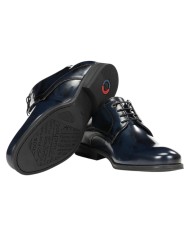 Stringata Uomo Fluchos Arthur F1931 Leather Florentick Marino Blui