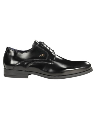 Stringata Uomo Fluchos Arthur F1931 Leather Florentick Negro Nero